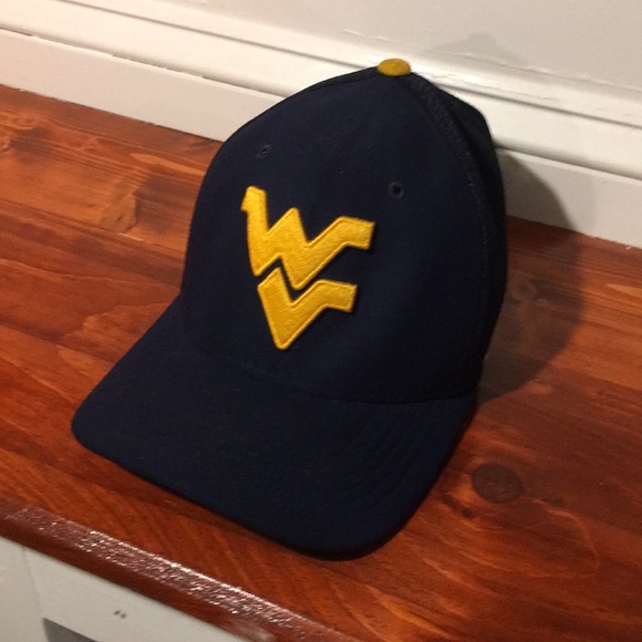 wvu fitted hats